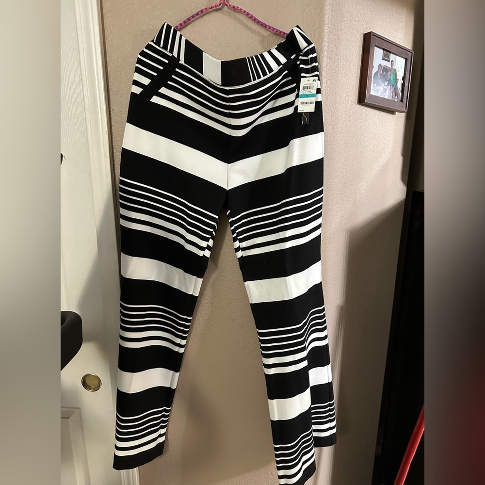 NWT INC brand xl striped pants